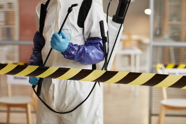 Professional Hoarding Cleanup technician working in Helmetta, NJ